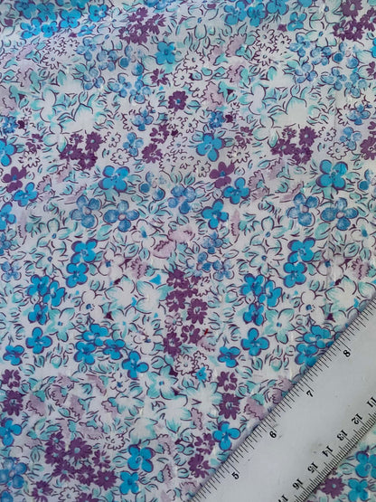Cotton Dobby - Purple/Pink/Blue/White - 60"Wide - Sold By The Metre