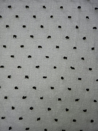 Organza Marble - Black - 59" Wide - Sold By The Metre
