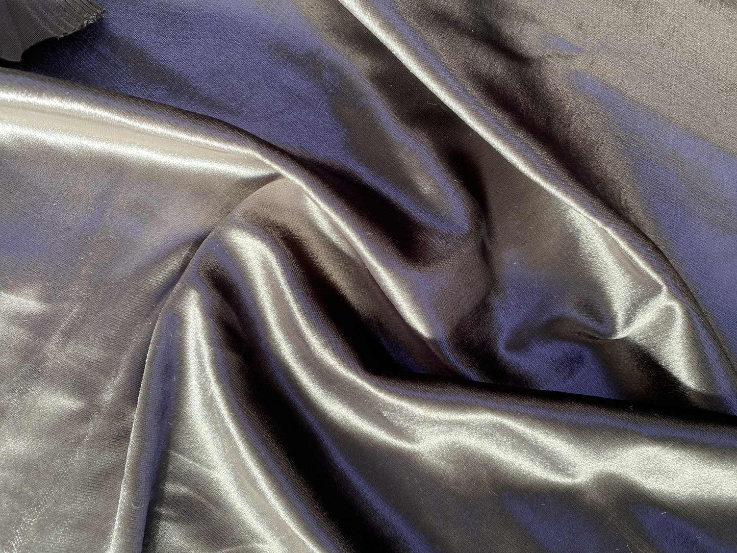 Spandex Velvet - Grey - 59"Wide - Sold By The Metre