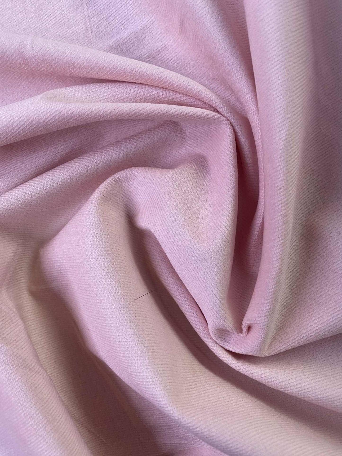 100% Cotton Corduroy - Key Fine Cord - Pale Pink - 55"Wide - Sold By The Metre