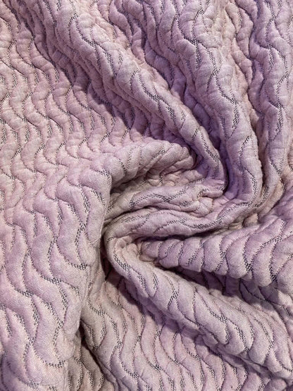 Dusty Pink Quilted Stretch Fabric - 72" Extra Wide, £4.99 per Metre