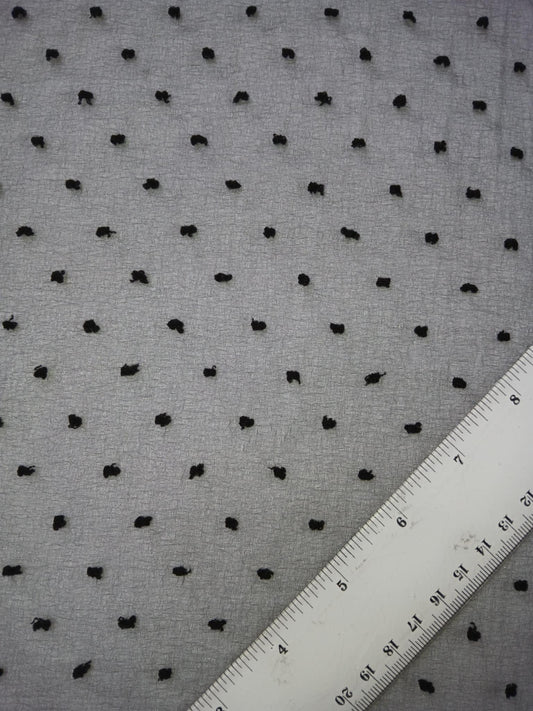 Organza Marble - Black - 59" Wide - Sold By The Metre