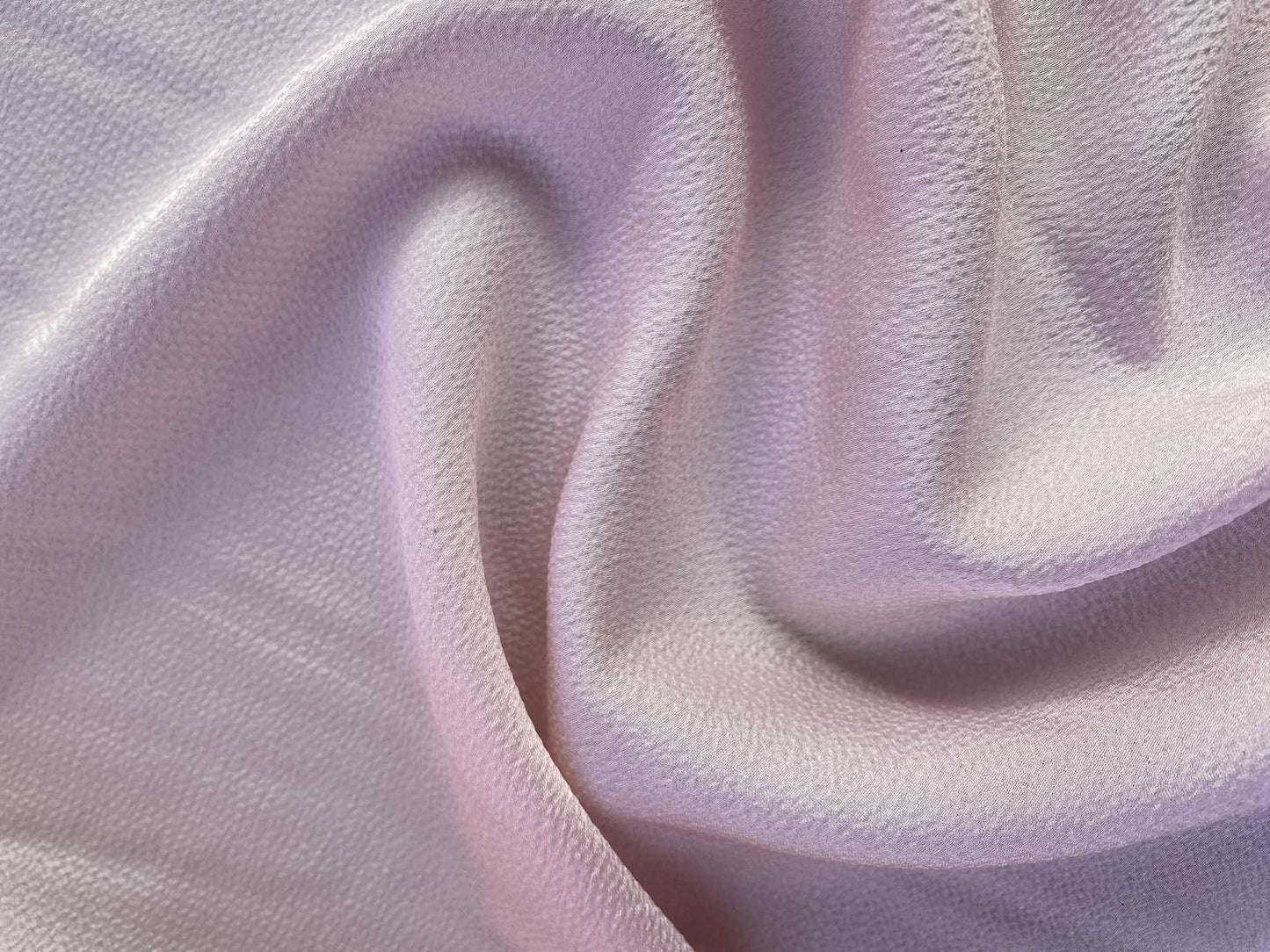 Crepe Backed Satin - Baby Pink - 57"Wide - Sold By The Metre