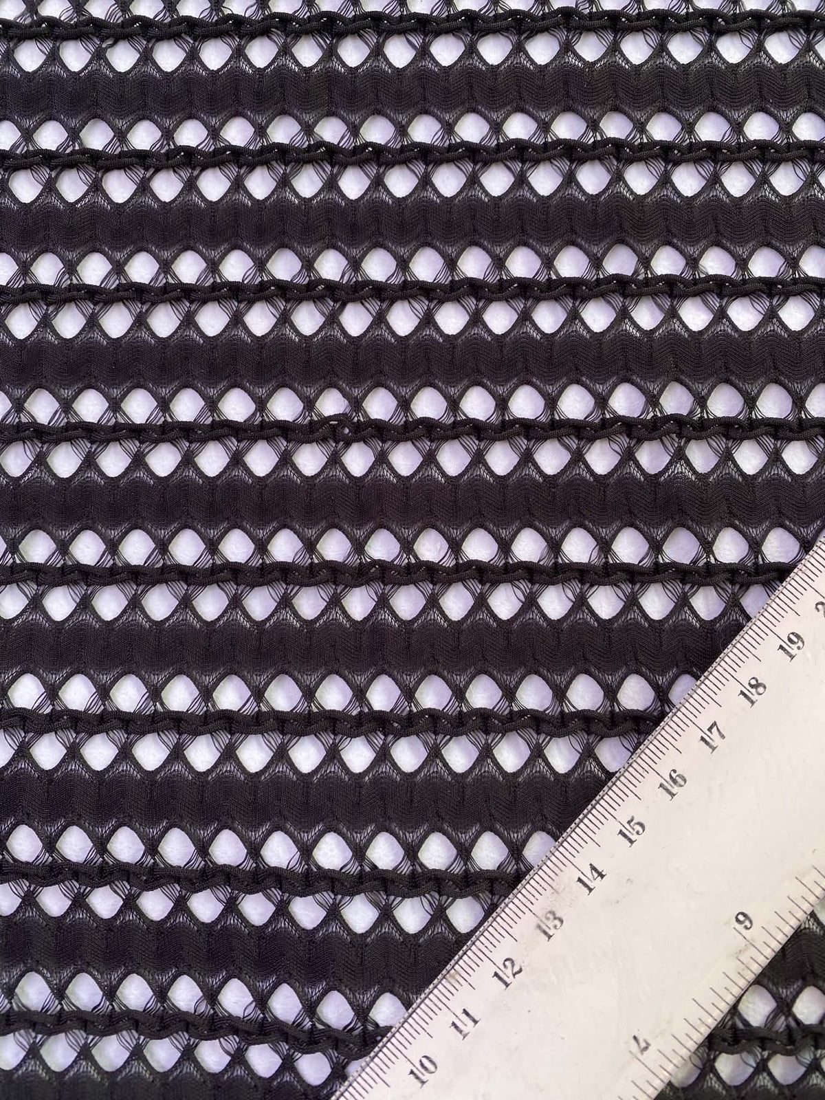 Lattice Stretch Fabric - 100% Polyester - 59" Wide