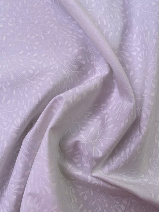100% Cotton - Blenders 03 - Ditsy Floral - Cream on White - 44" Wide - Sold By The Metre