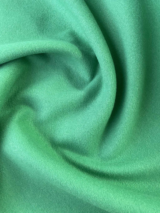 Washable Wool - Green - 59"Wide - Sold By The Metre