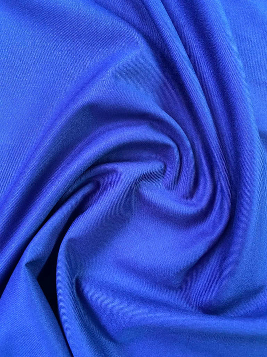 Poly Suiting Modal - Royal Blue - 58"Wide - Sold By The Metre
