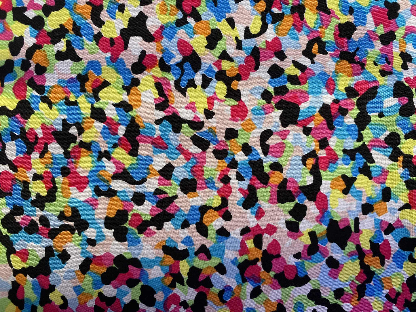 Viscose - Pink/Blue/Yellow/Black/Orange - 57"Wide - Sold By The Metre