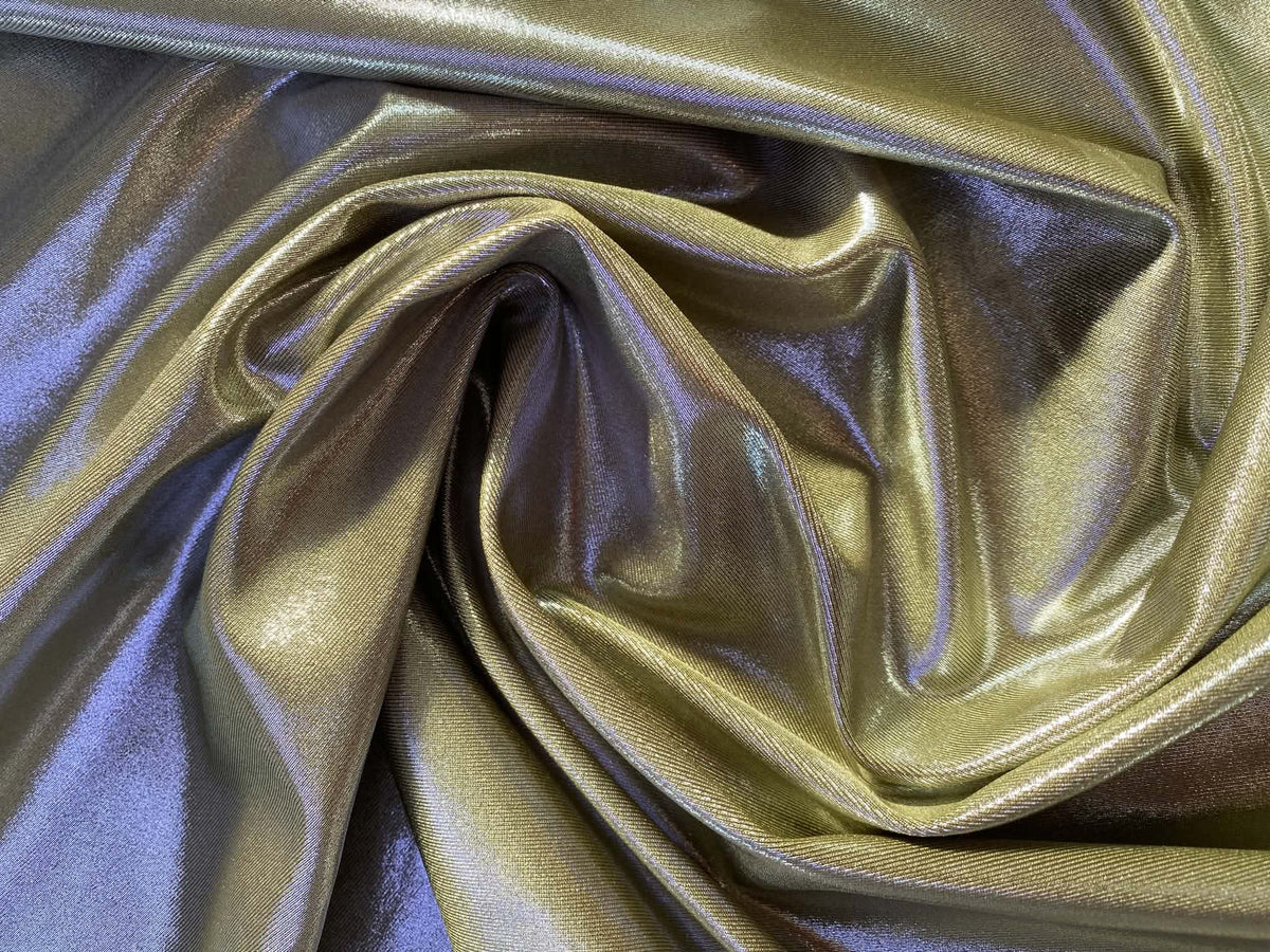 Sugar ITY Shimmer Stretch Jersey Fabric - 62" Wide, £2.99 per Metre