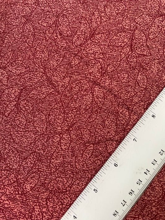 Viscose - Burgandy - 57" Wide - Sold By The Metre