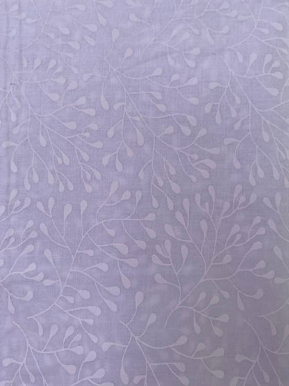 100% Cotton - Blenders 03 - Ditsy Floral - Cream on White - 44" Wide - Sold By The Metre