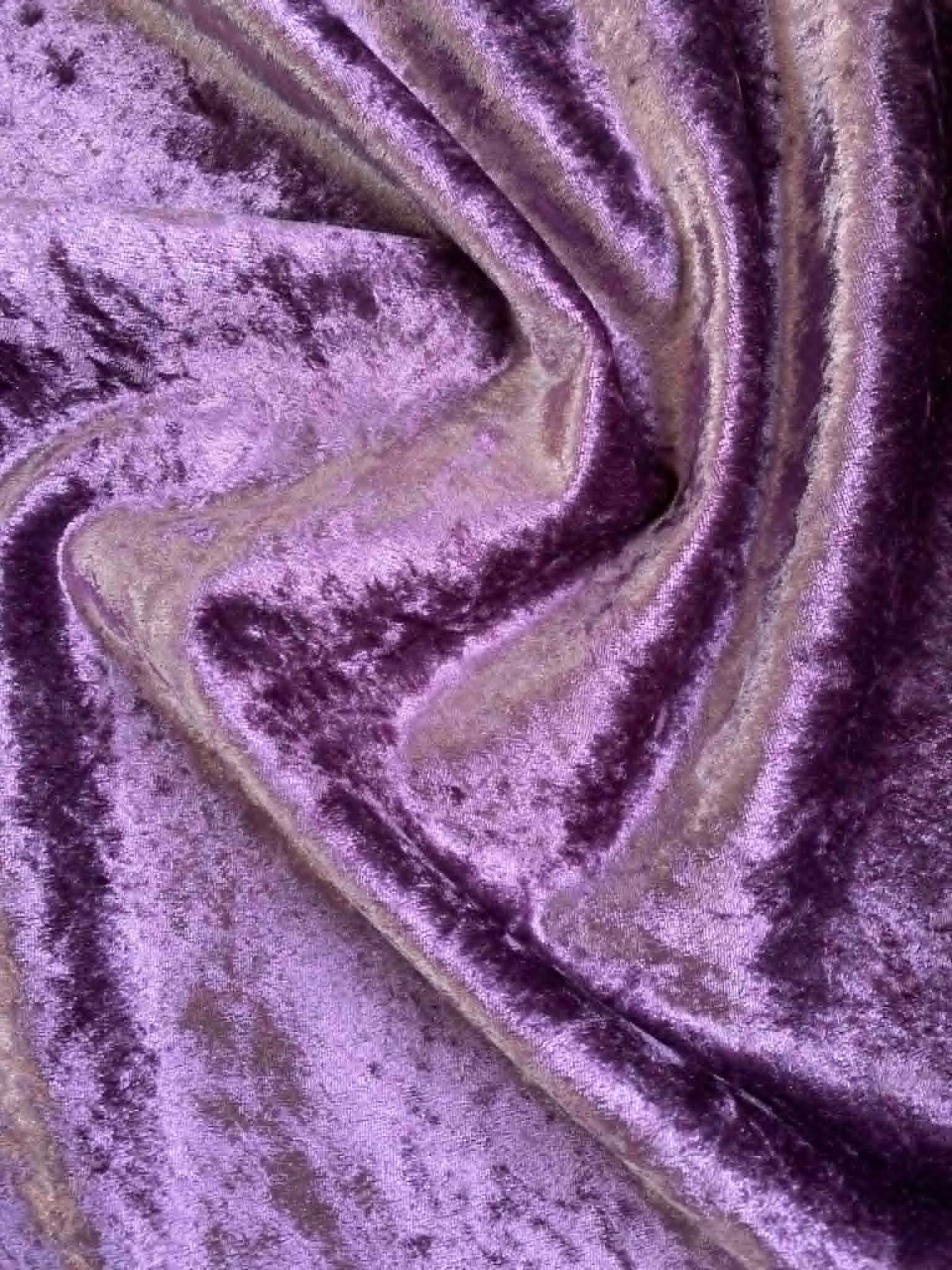 Lilac Purple Heavy Velvet Fabric - 56" Wide - Premium Weight - Soft Sheen - £2.99/m