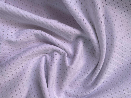 Eyelet Lining - White - 61"Wide - Sold By The Metre