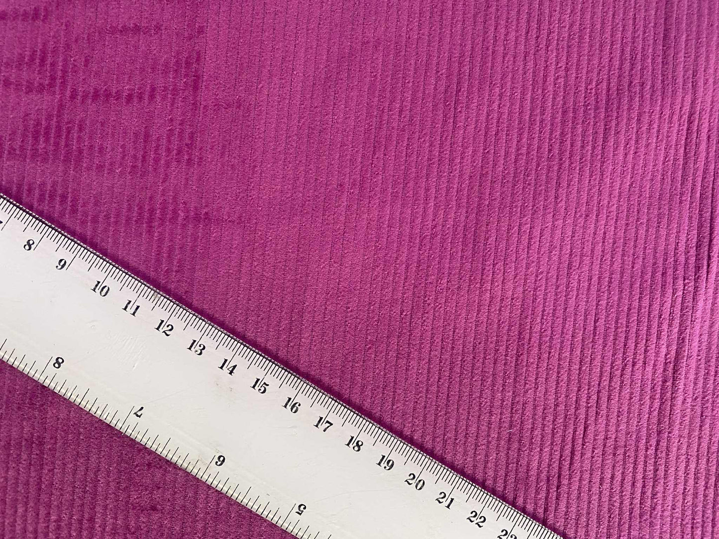 100% Cotton Corduroy - Pink - 57"Wide - Sold By The Metre