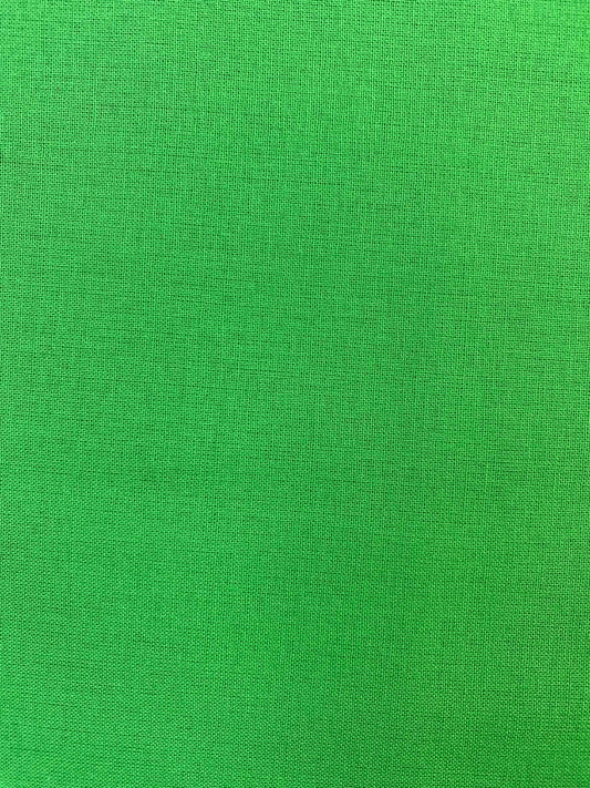100% Cotton Plain Crafting & Quilting Fabric - 58" Wide - Lime - £4.99/m