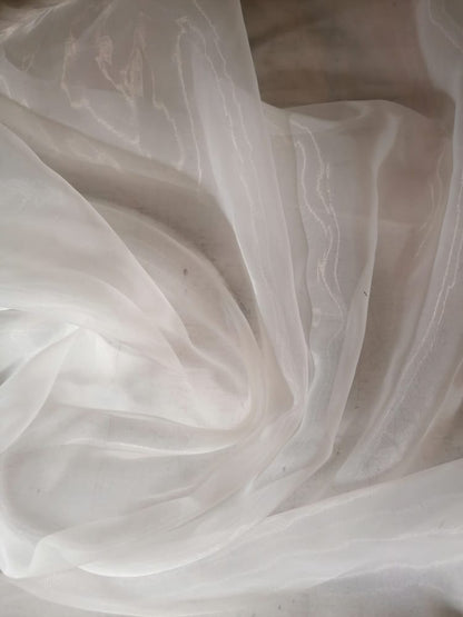 Voile - Ivory - 56" Wide  - Sold By the Metre - legend textiles