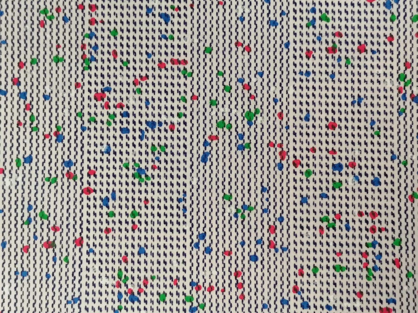 Vintage Cotton - Blue/Green/Pink - 45" Wide - Sold By the Metre
