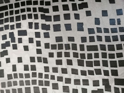Burnout Poly Satin - Black - 57" Wide - Sold By the Metre
