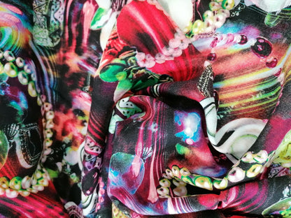 Viscose - Jewels - Various - 56" Wide - Sold By the Metre