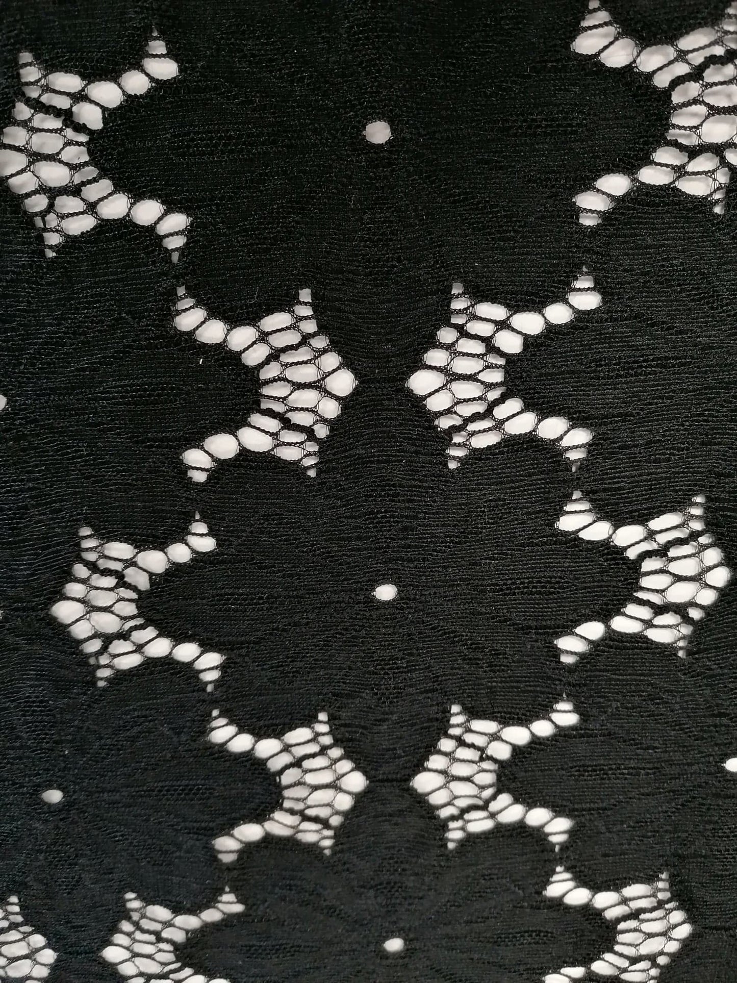 Lace - Black - 59" Wide - Sold By the Metre