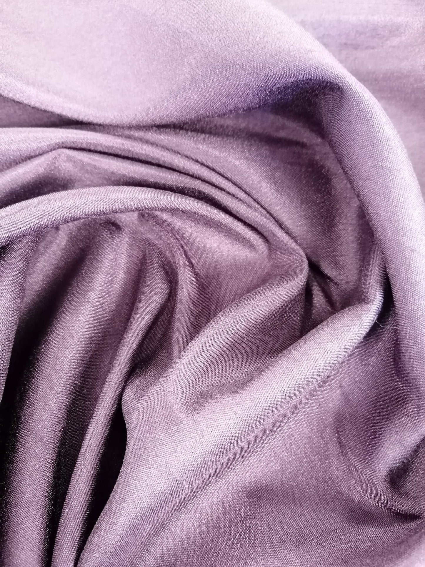 Polyester Slub - Purple - 55" Wide - Sold By the Metre