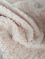 Warm Touch Sheepskin - Baby Pink - 62" Wide - Sold By the Metre