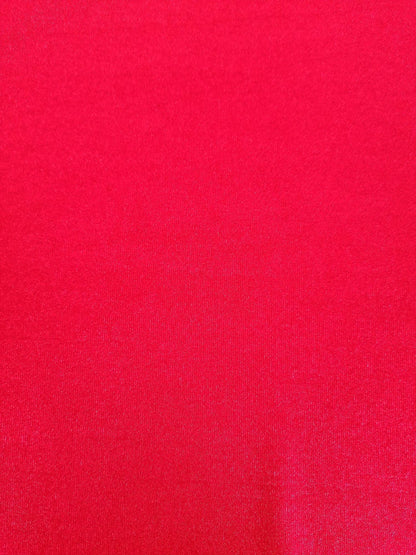 Lycra - Red - 60" Wide - Sold By the Metre