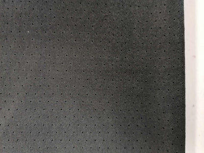 Pin Hole Suede 90% Poly 10% Spandex - Black - 58" Wide - Sold By the Metre