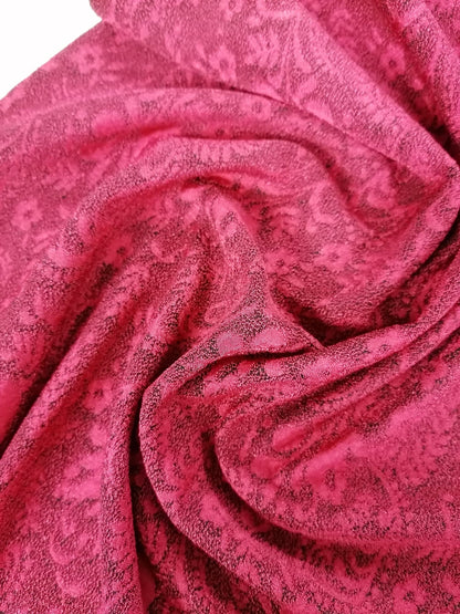 Poly/Lycra - Claret - 57" Wide - Sold By the Metre