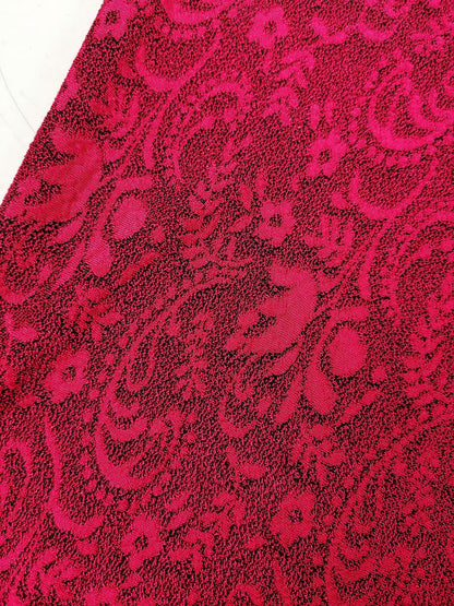 Poly/Lycra - Claret - 57" Wide - Sold By the Metre