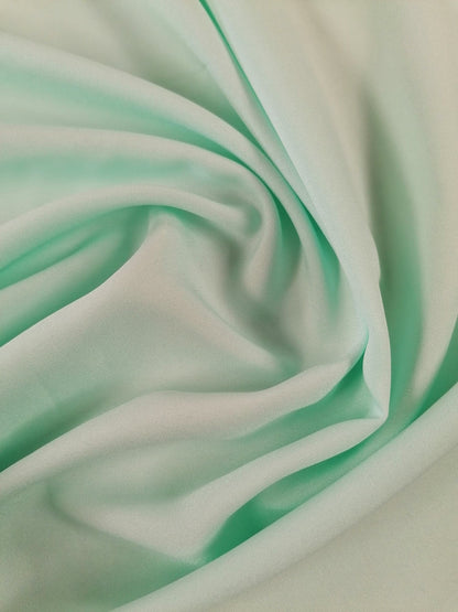 Polyester Soft Touch - Mint - 41" Wide - Sold By the Metre