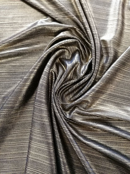 Poly Lycra Foil - Gold - 63" Wide - Sold By the Metre