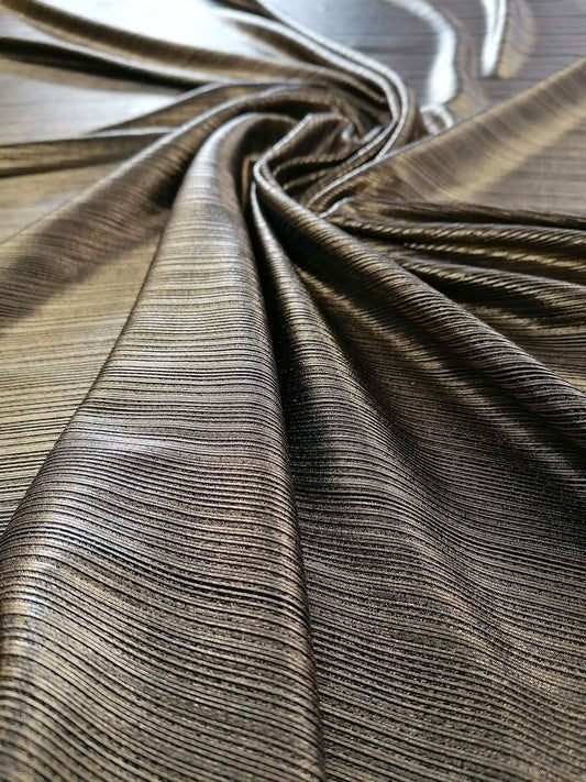 Poly Lycra Foil - Gold - 63" Wide - Sold By the Metre