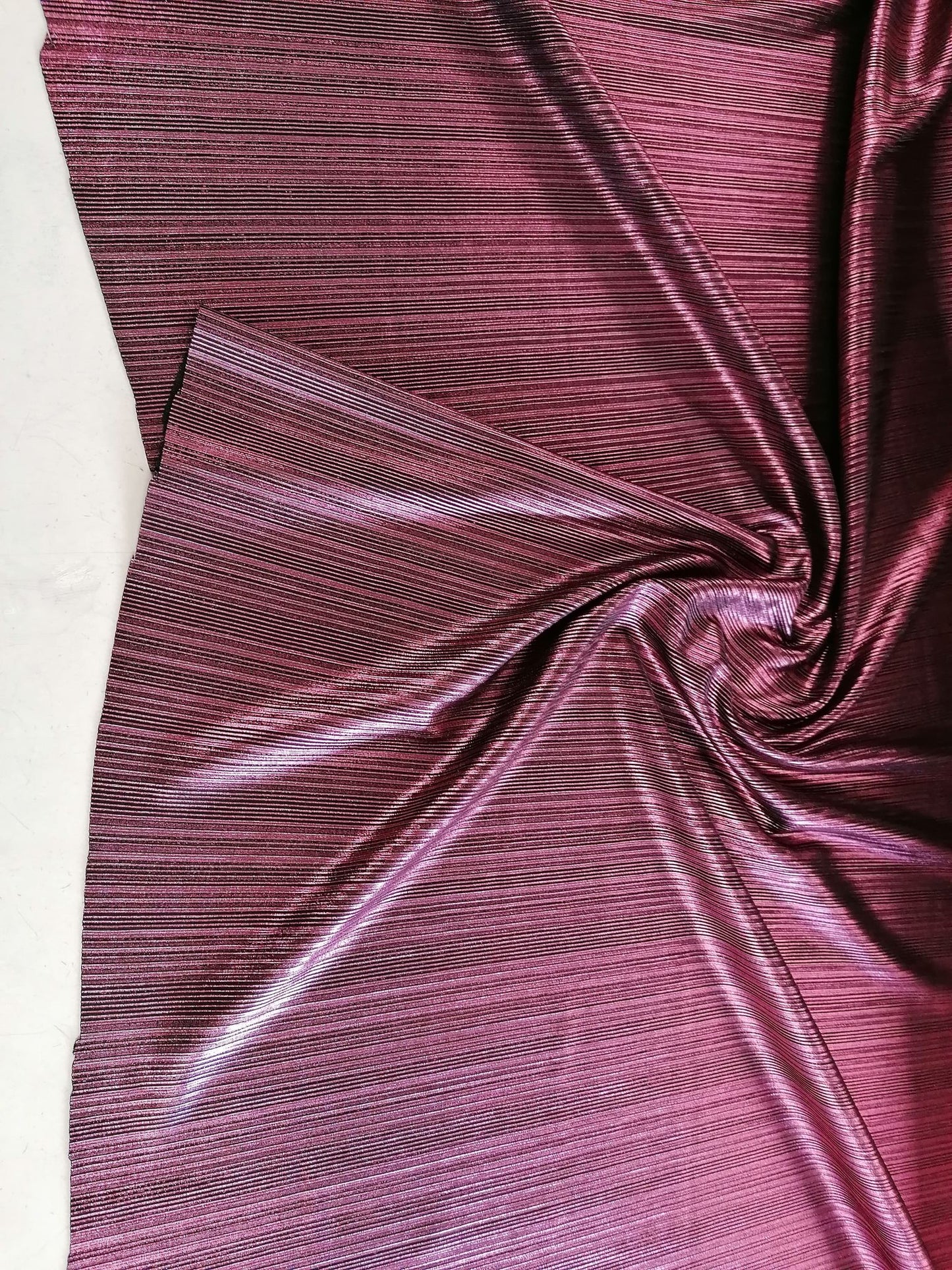 Poly Lycra Foil - Pink - 63" Wide - Sold By the Metre