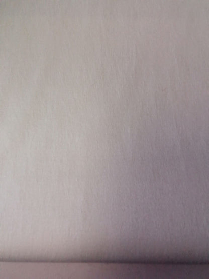 Cotton Sateen - Cream - 57" Wide - Sold By The Metre